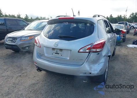 2014 Nissan Murano Sv z USA, uszkodzony, nr VIN JN8AZ1MW6EW513759